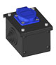 PC-1 Eco Schuko Power Connector
