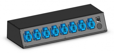 PC-9 Slope Schuko Power Connector
