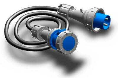 PS-3G16-CEE125A Power Snake