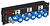 PD-6-16-1 CEE Touring Power Distributor