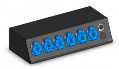 PC-6 Slope Schuko Power Connector