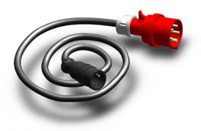 PS CEE-Schuko Adapter